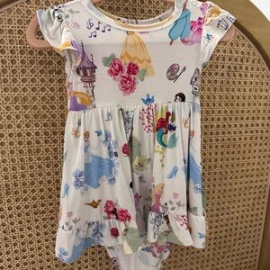 Posh Peanut Disney Princess Ball Twirl Bodysuit Dress
